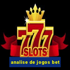 analise de jogos bet